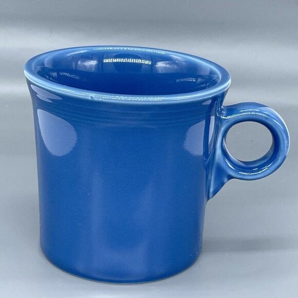 Fiesta HLC Fiestaware Cup Mug Tom & Jerry O Ring Handle Blue - Picture 6 of 12